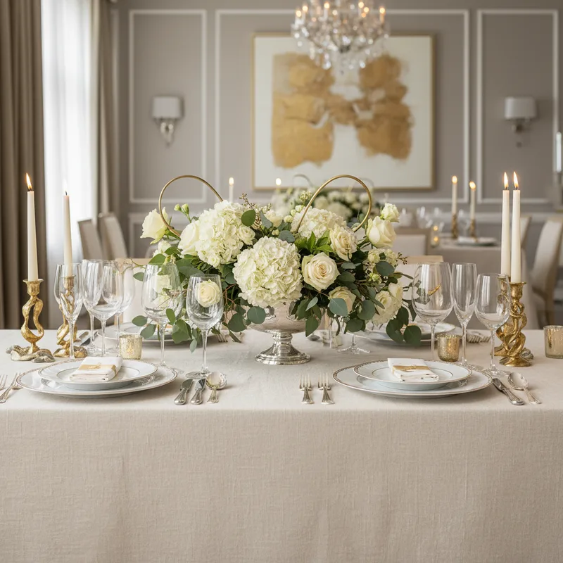 Art de la table : les fondamentaux de la décoration événementielle