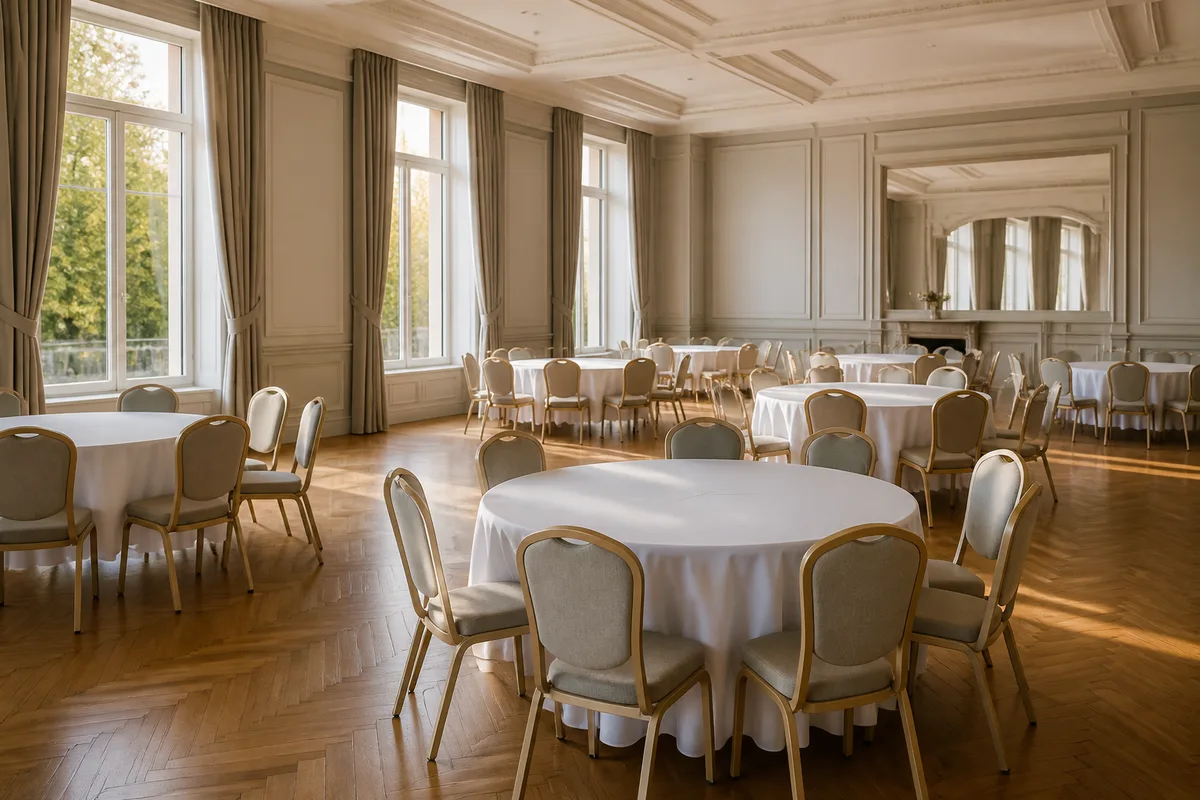 Location de mobilier événementiel : quantités et devis